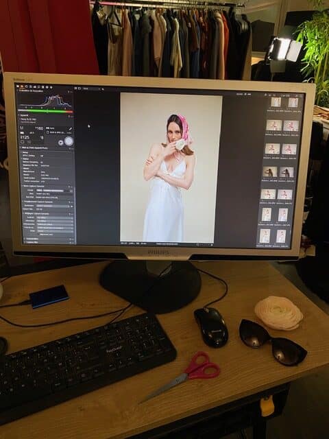 Production photo d'une séance