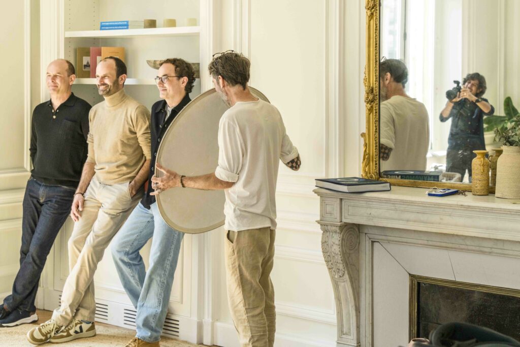 Séance portrait de dirigeant au siège de l'entreprise Urgo