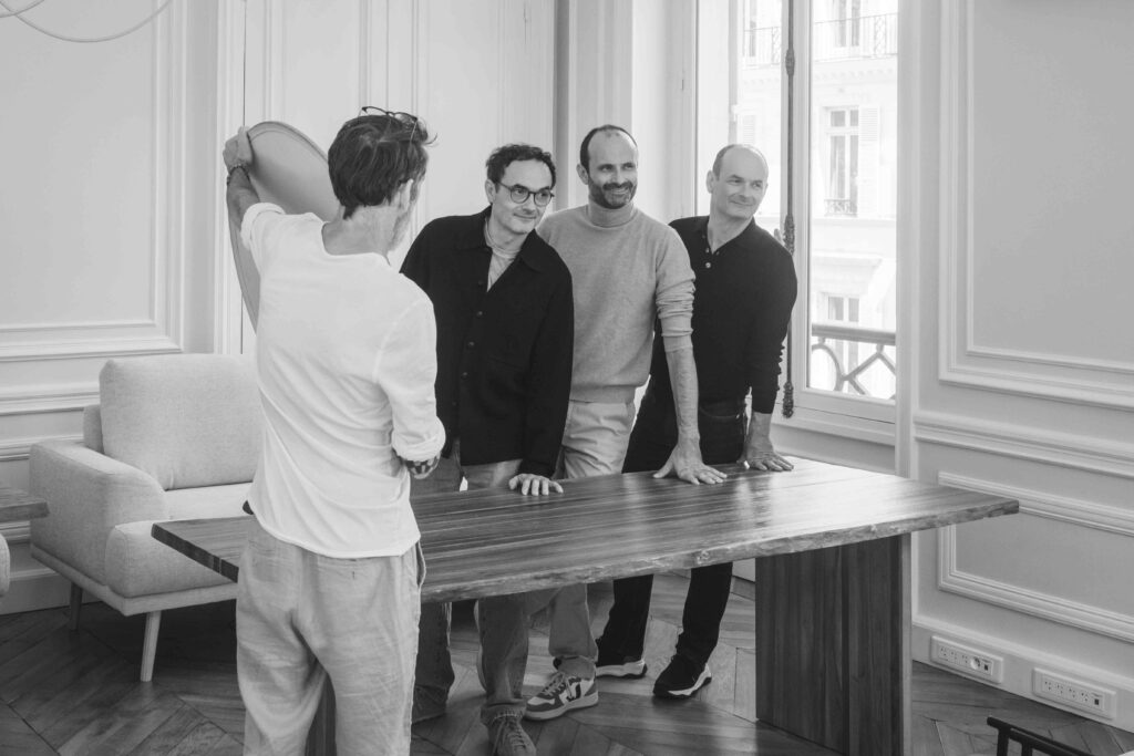 Séance portrait de dirigeant au siège de l'entreprise Urgo
